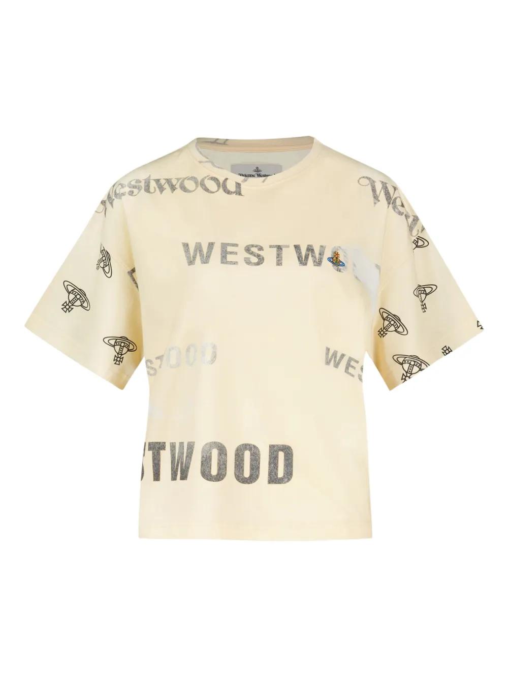 【VIVIENNE WESTWOOD】Antiwaste T-Shirt Cream Vivienne Westwood Antiwaste Classic T-Shirt Cream | eBay