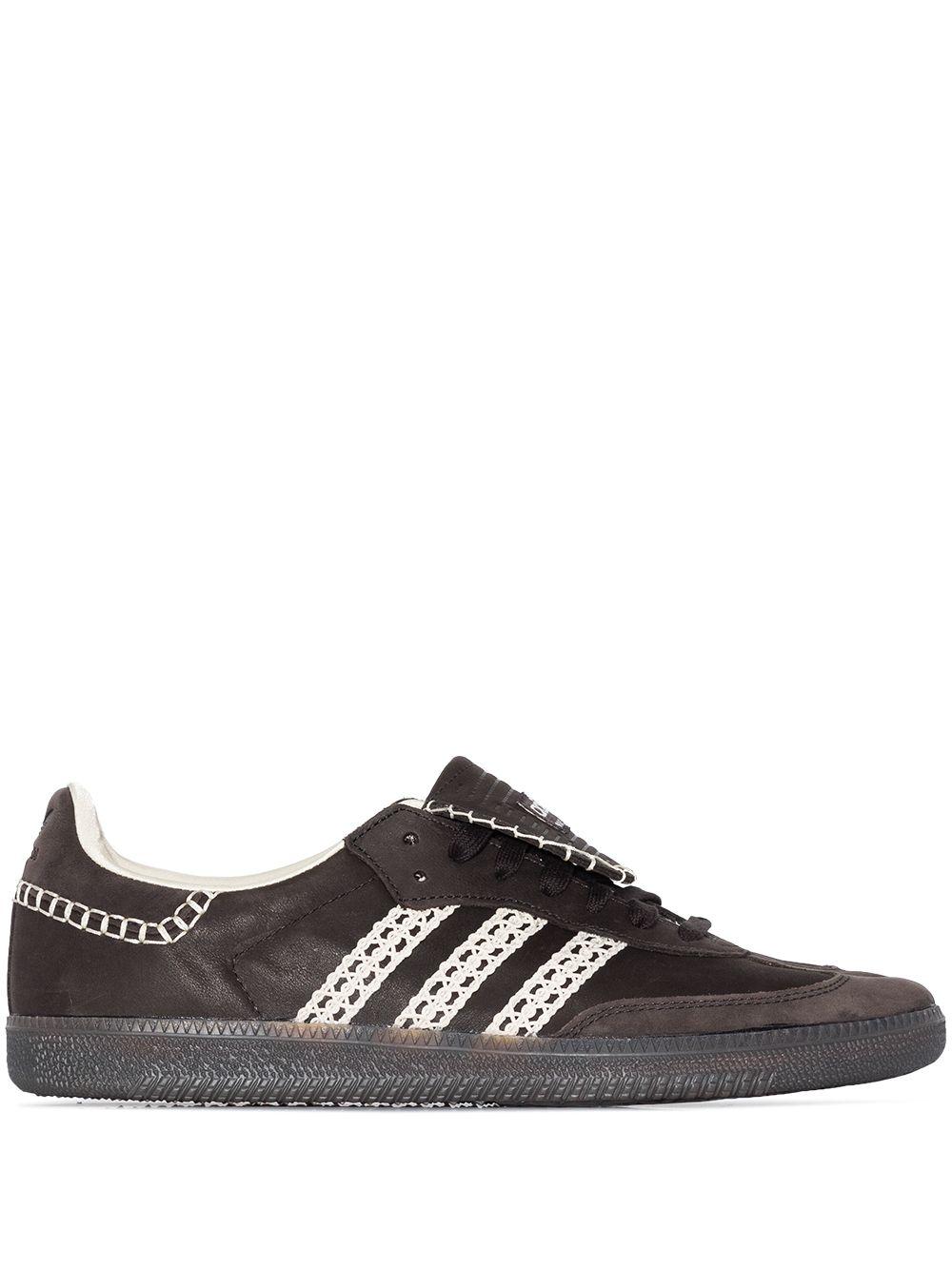 adidas X Wales Bonner Samba Leather Sneakers in Black for Men | Lyst