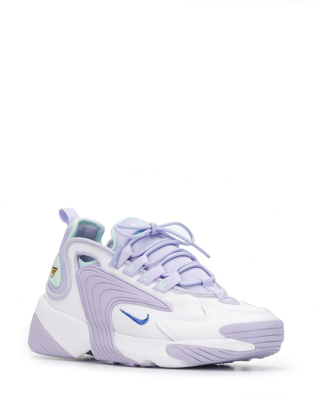 nike lilac zoom 2k sneakers