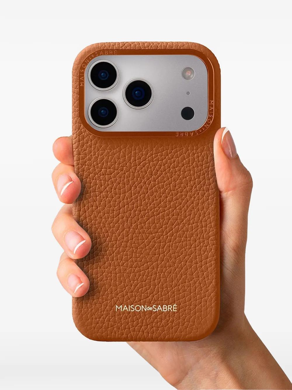 iPhone 17 Air Case - Black MAISON de SABRÉ iPhone 17用ケース