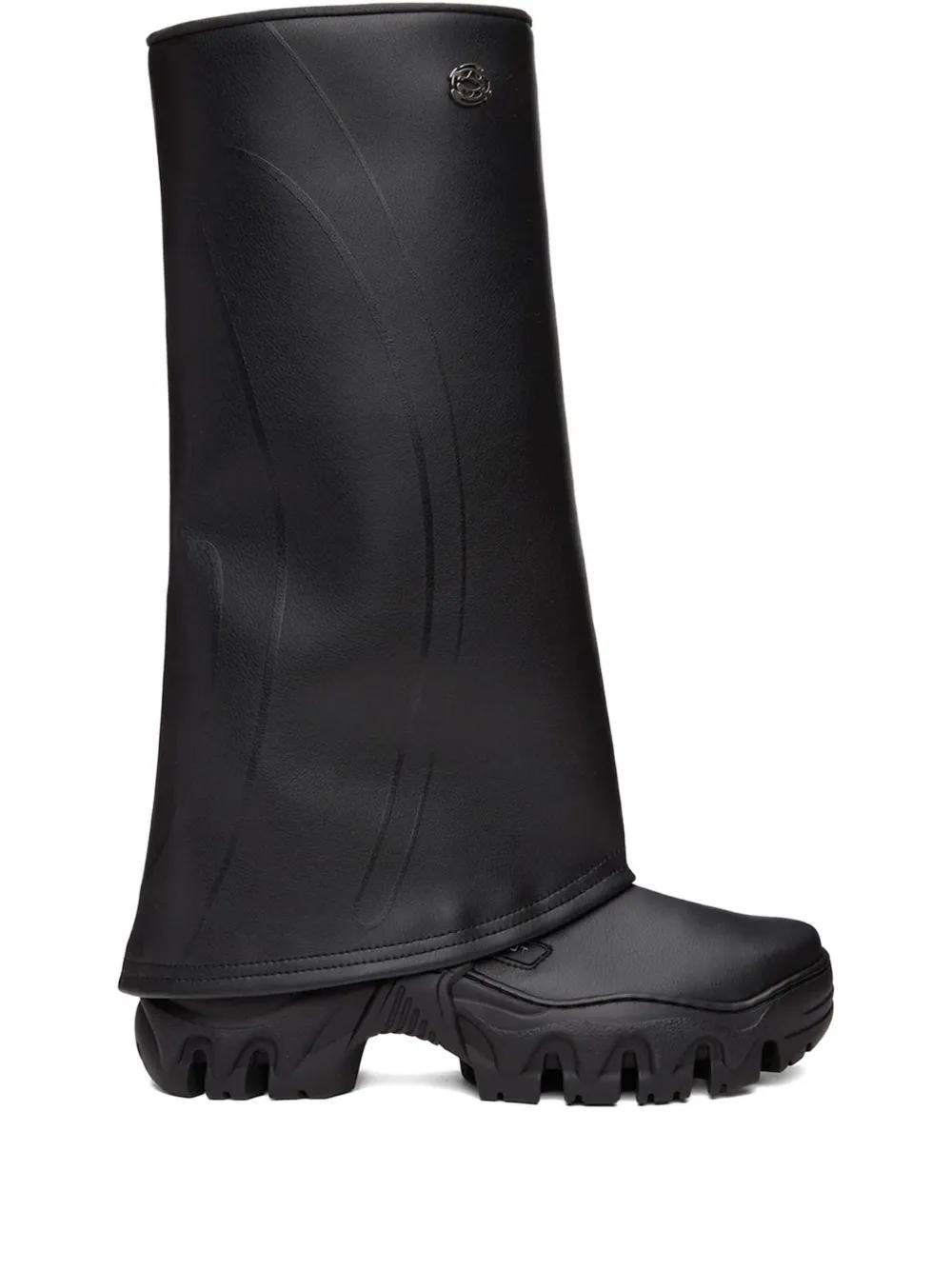 【関税込み】Rombaut ブラック Vizor ロングブーツ Vizor Black Boot - Rombaut - Footwear – ROMBAUT