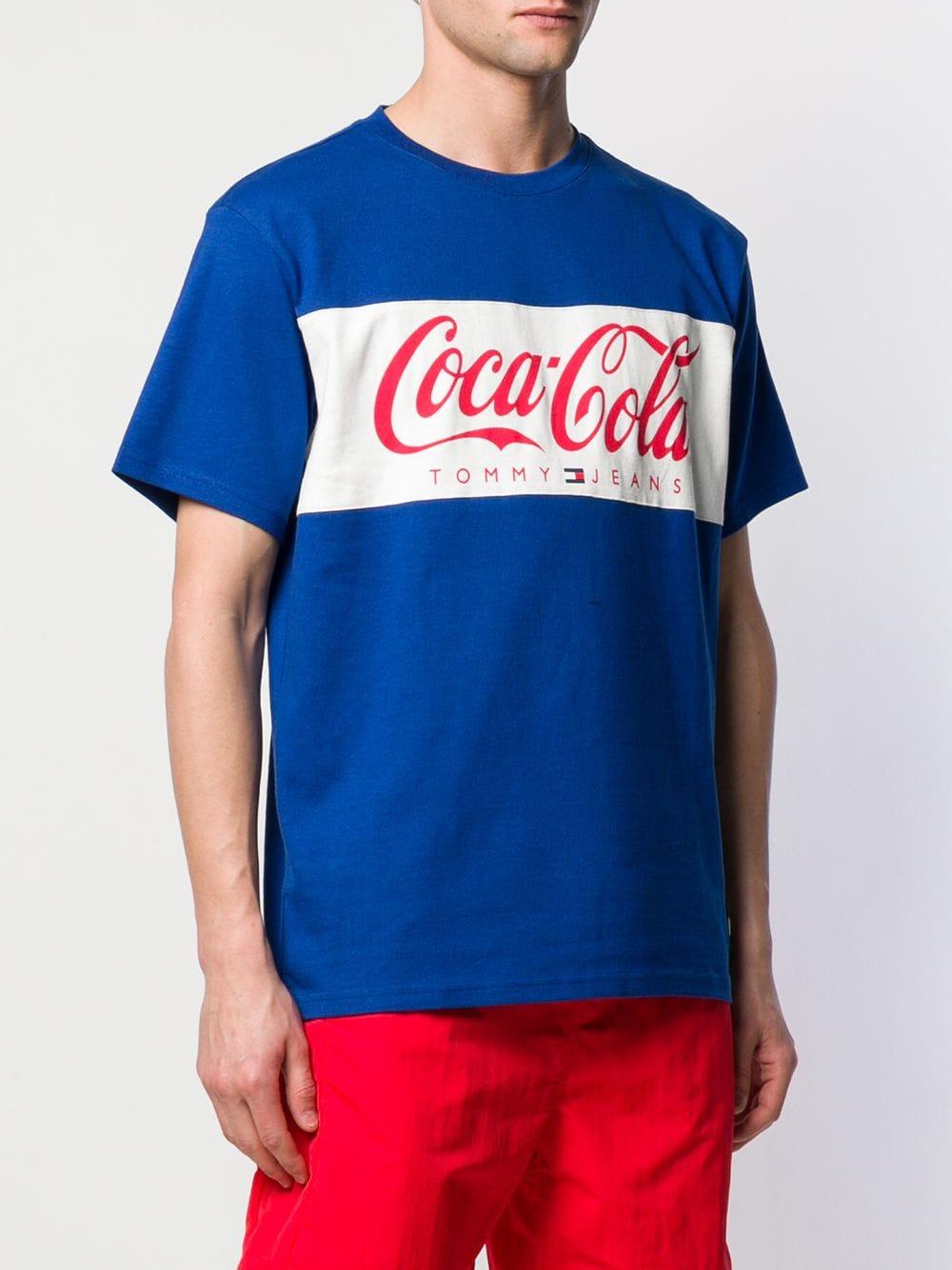 Tommy Hilfiger Denim X Coca Cola T-Shirt in Blau für Herren | Lyst DE