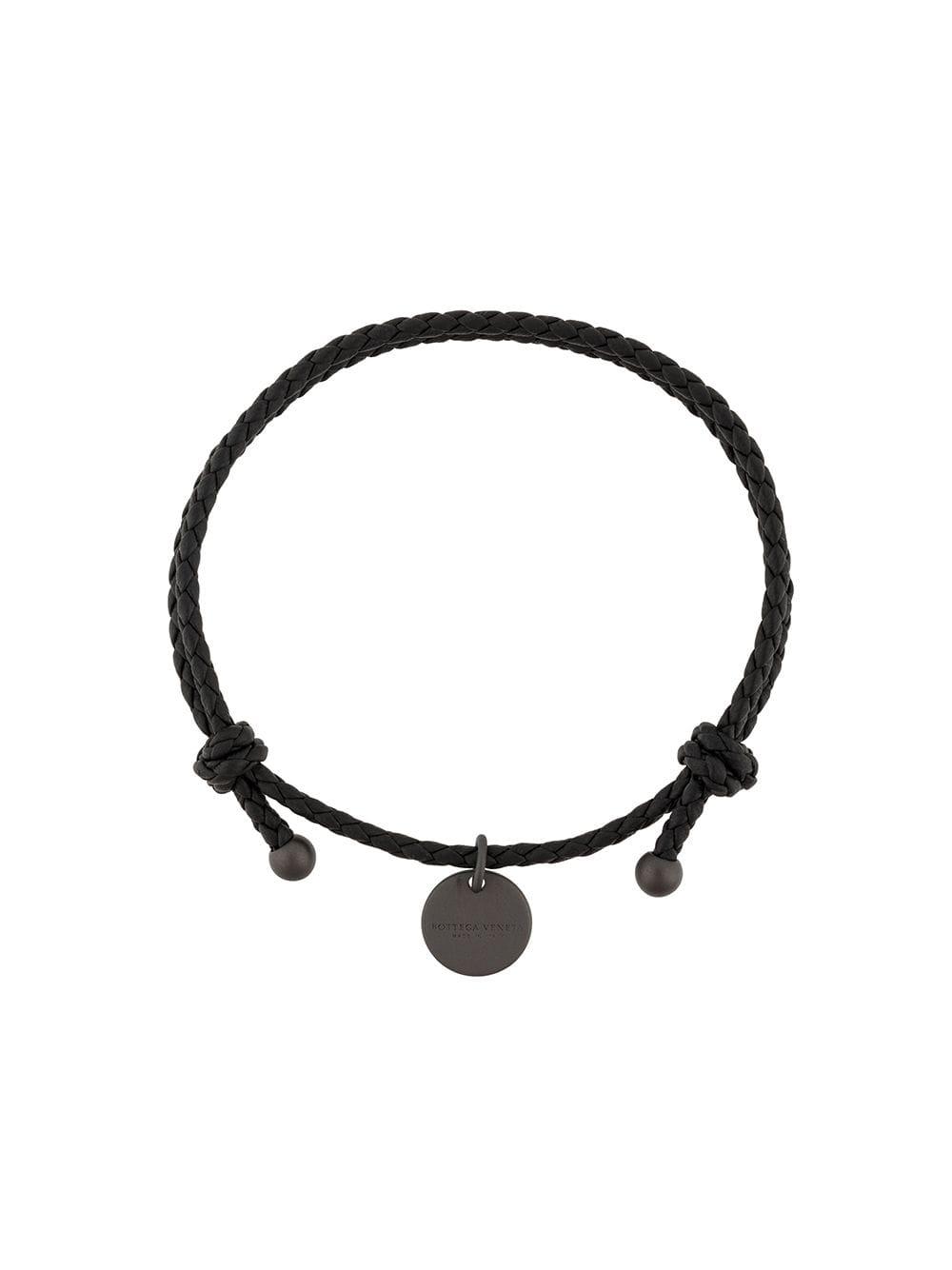 Bottega Veneta Charm Bracelet in Black | Lyst