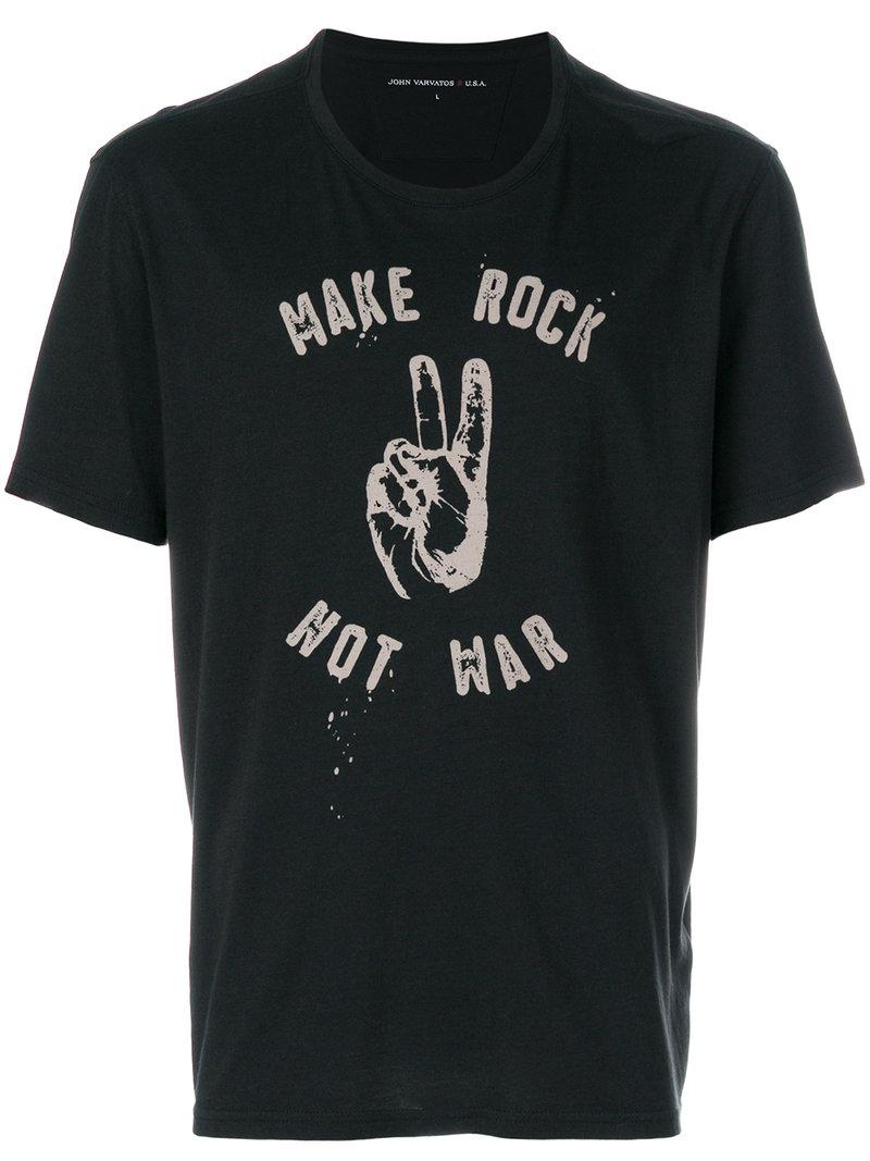 make rock not war shirt