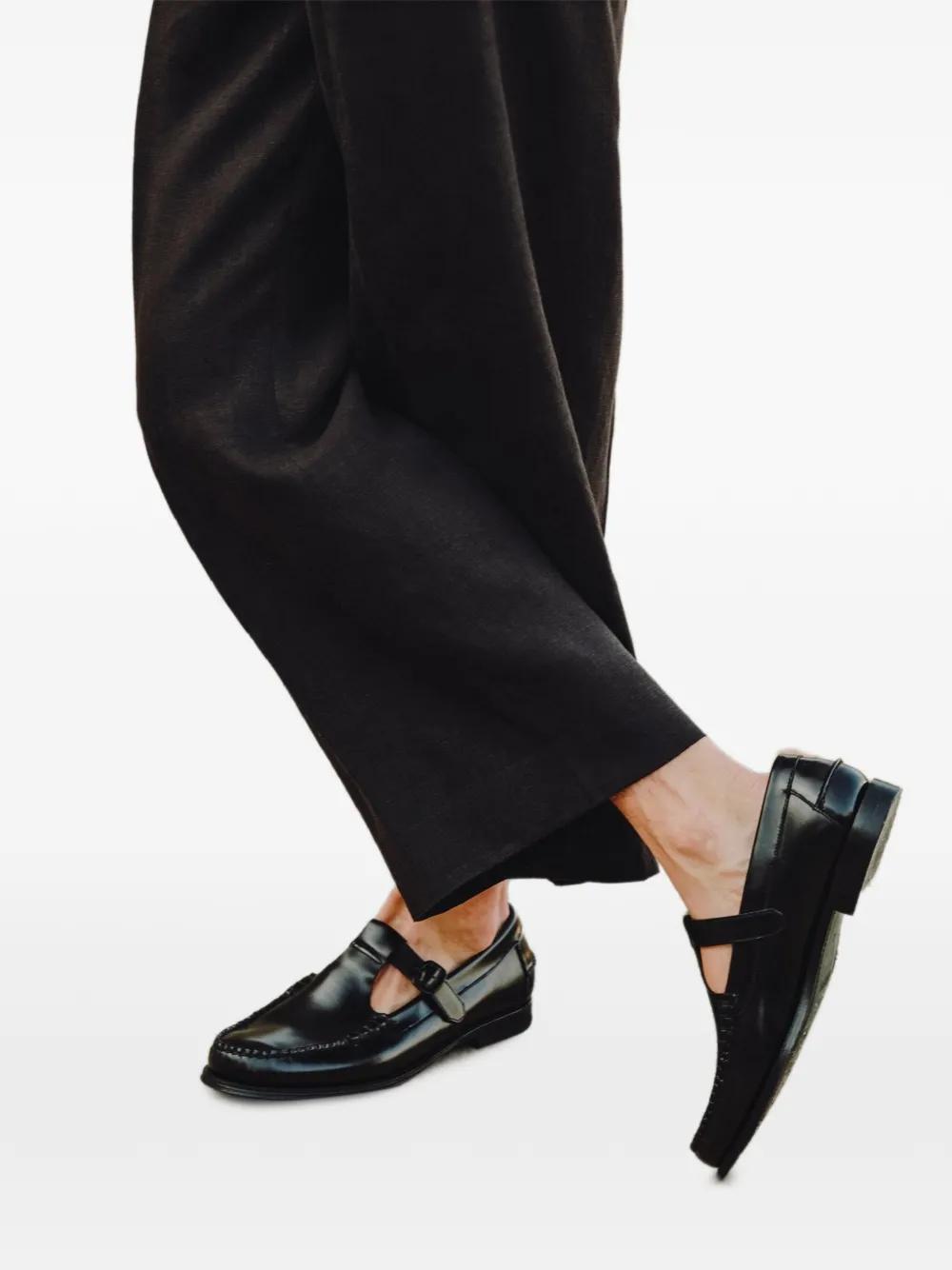 Hereu Alber T-Bar Loafers in Black for Men | Lyst