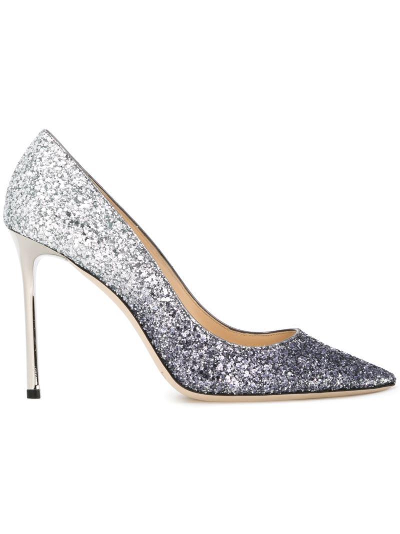 Lyst - Jimmy Choo 'romy 100' Pumps in Blue - Save 40%