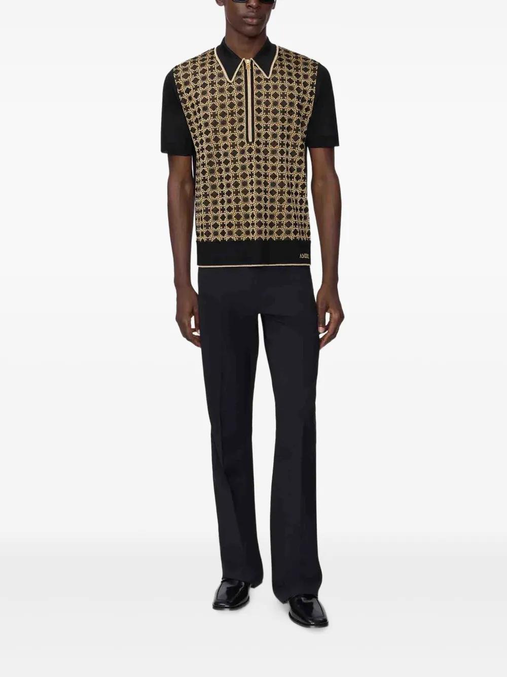 amiri-black-Zip-Detail-Ribbed-