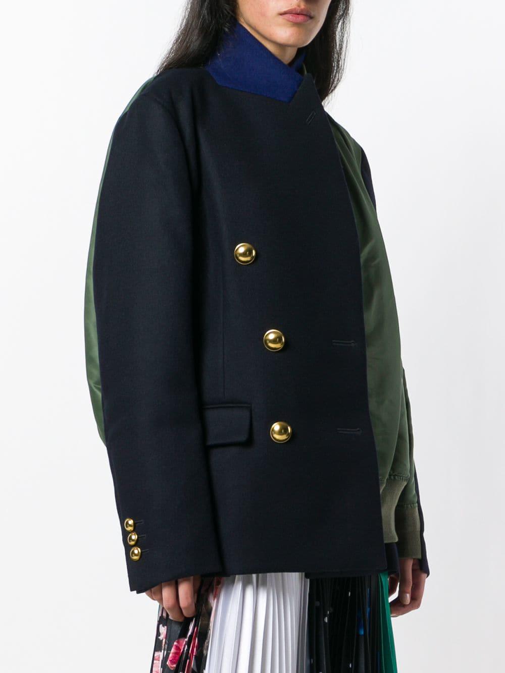 bomber jacket blazer