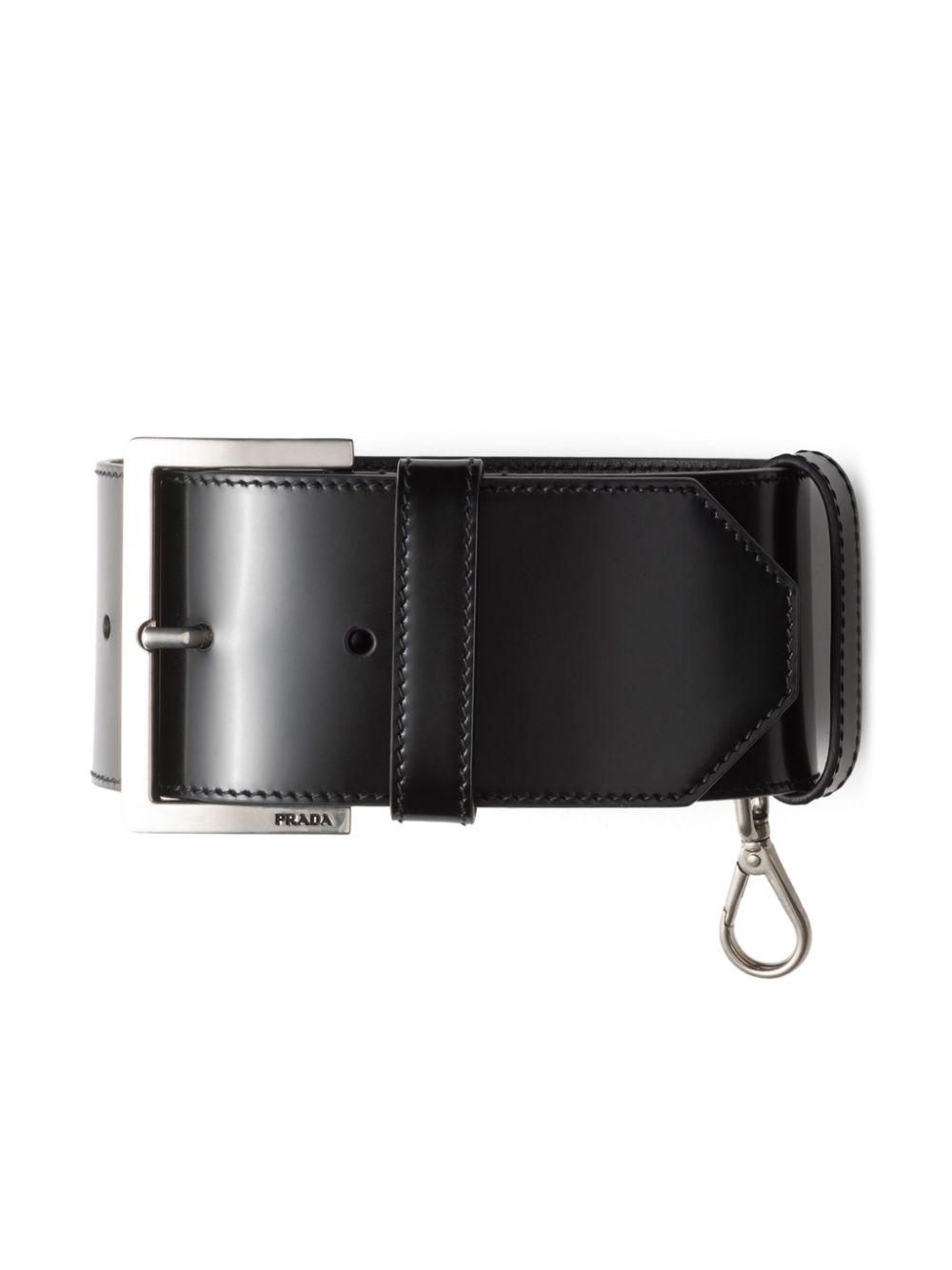 Prada leather strap discount