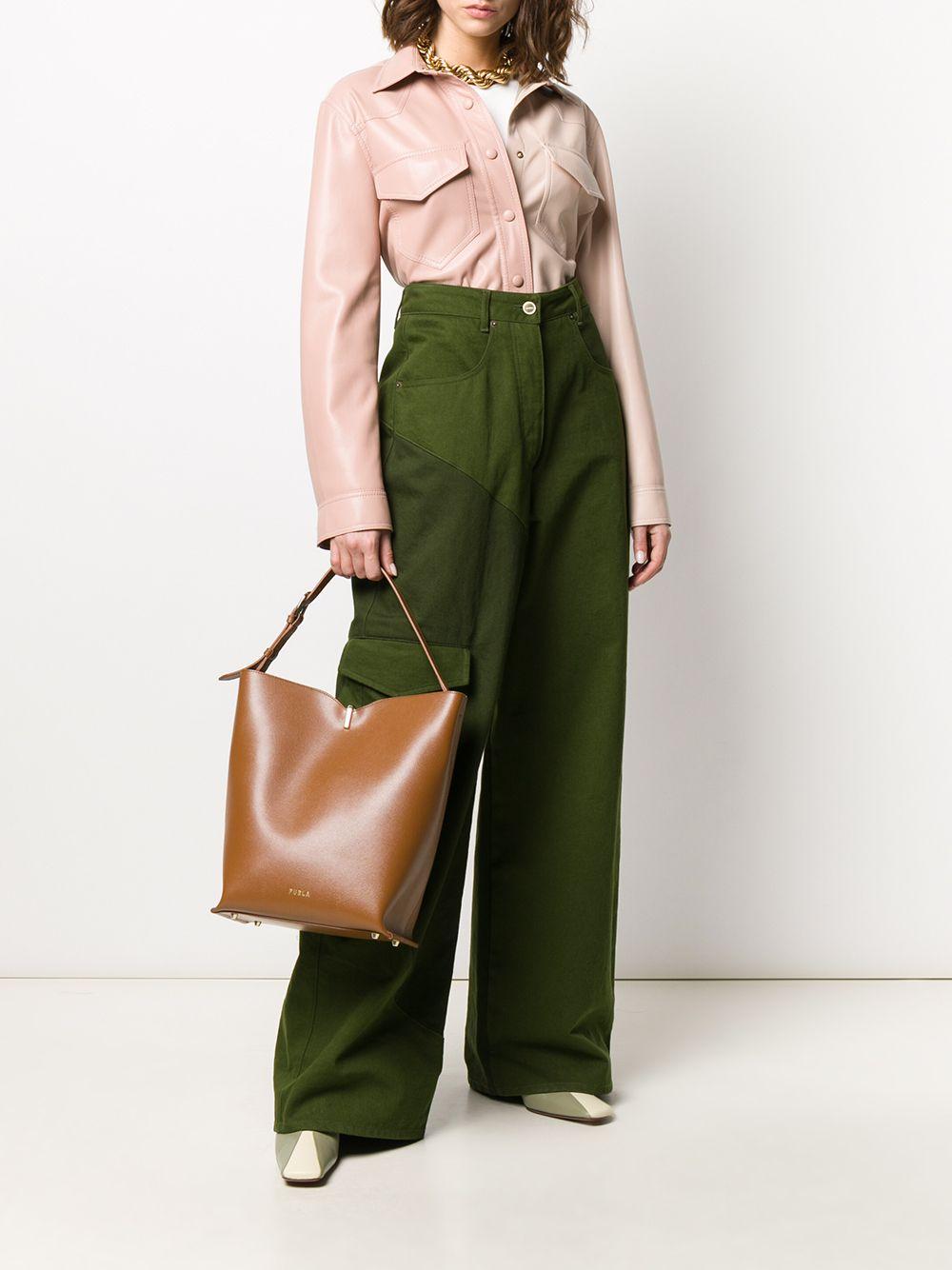 furla ribbon bucket bolsa