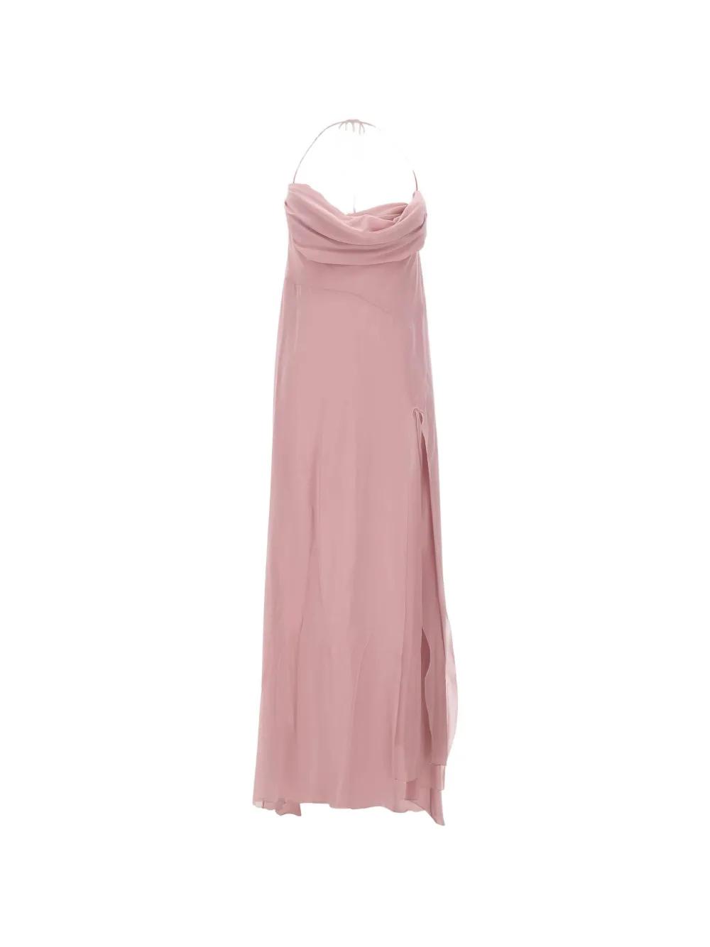 Robe Blumarine Femme Verte - Taille S, Courte, Décolleté En V, Occasion Très Bon état