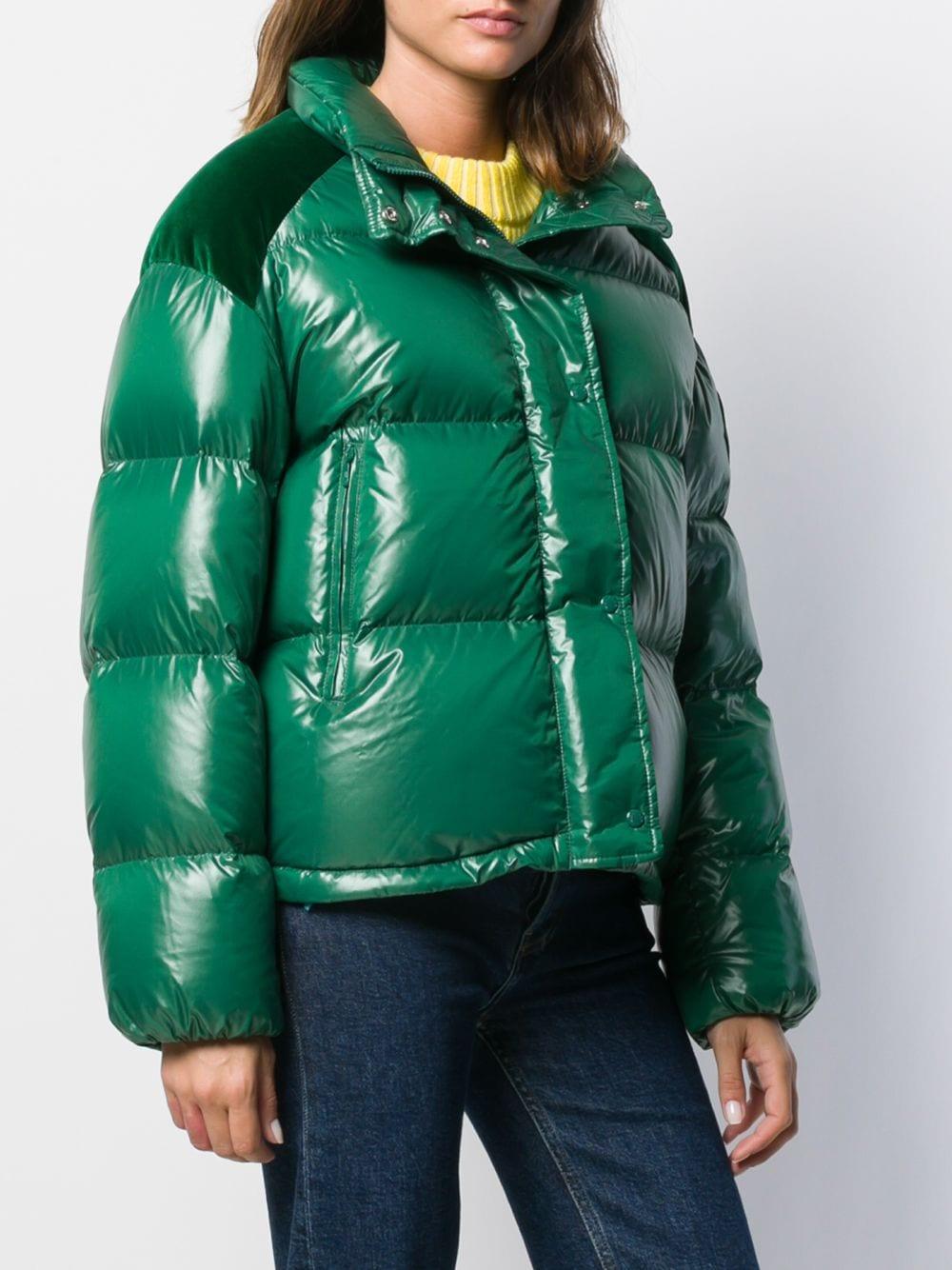Moncler Samt 'Chouette' Jacke in Grün | Lyst AT