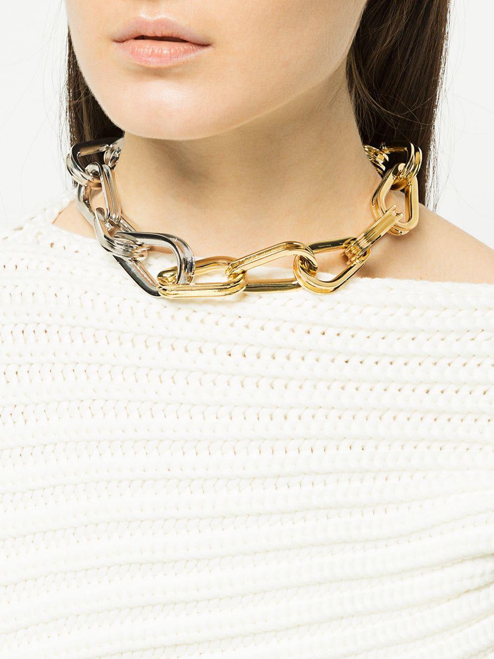 Annelise Michelson Chunky Chain Necklace in Gold (Metallic) - Lyst