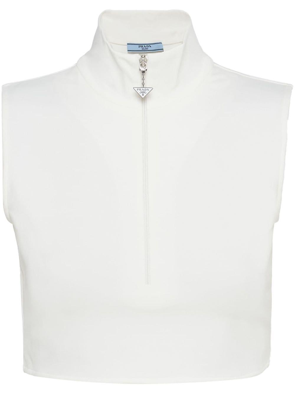 Prada zip cheap top