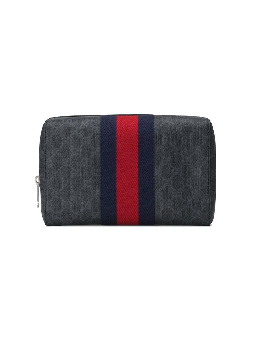 Gucci Monogram Gg Wash Bag in Black for Men