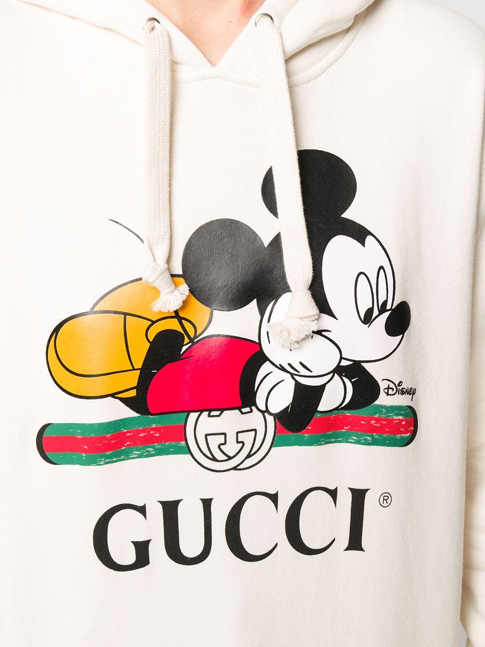 Gucci X Disney Kapuzenpullover mit Micky Maus | Lyst DE