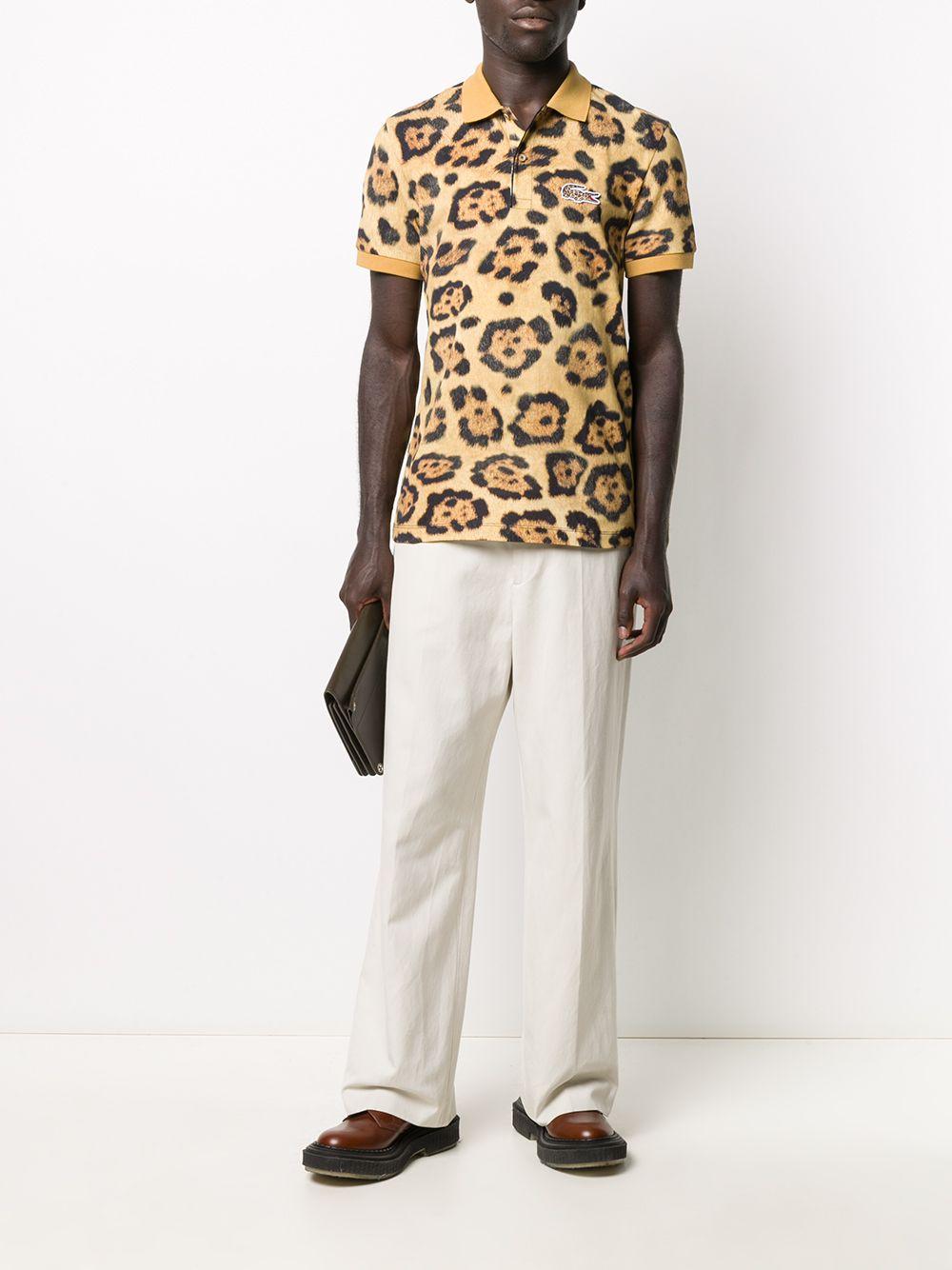 leopard lacoste shirt