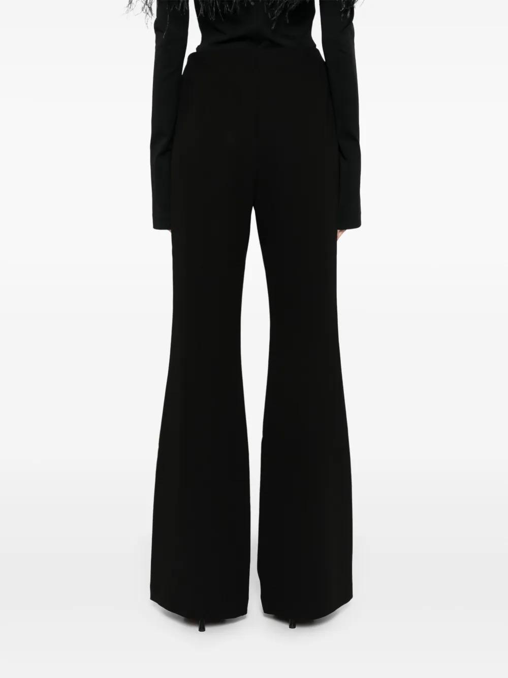 【ROLAND MOURET】pleated cady wide-leg パンツ Roland Mouret Cady high-rise Pleated Trousers | Black | FARFETCH