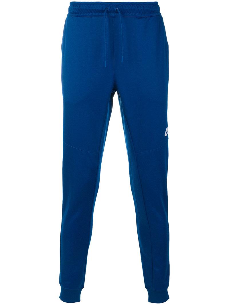 Nike Cotton Tribute Track Pants in Blue for Men - Lyst