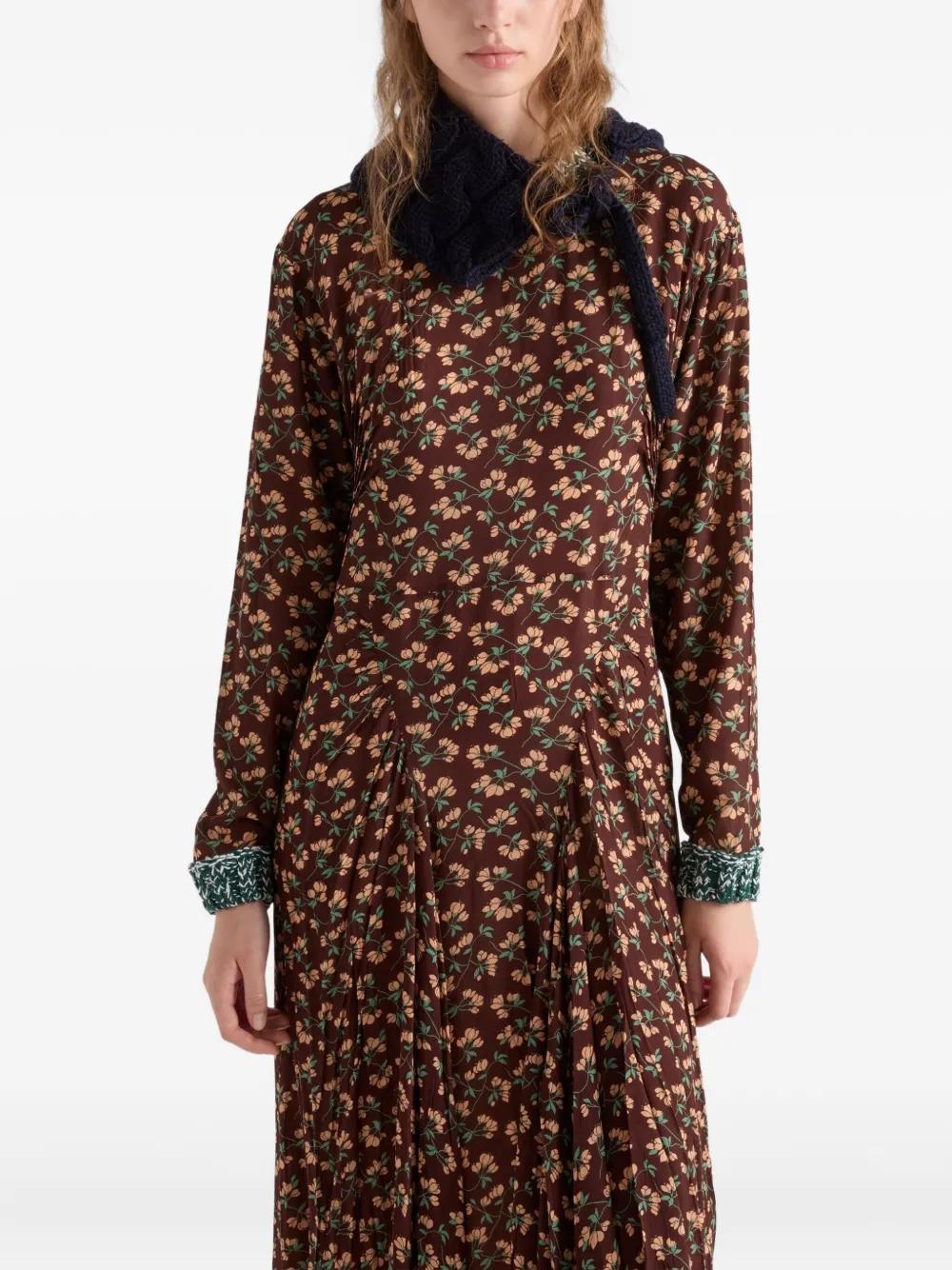 ワンピース PRADA FW24 Sand cotton polo dress (23A00SOOO15E4 F0036) Prada Sand Cotton Polo Dress - Beige FW24 Women Clothing