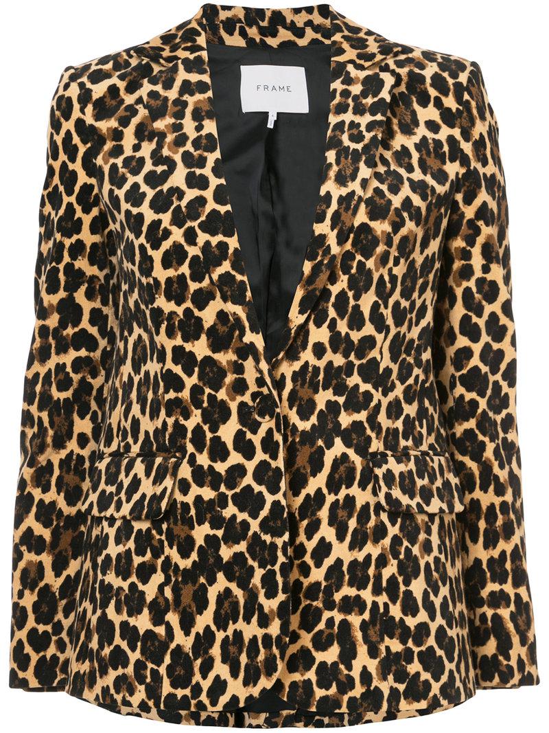 frame leopard dress