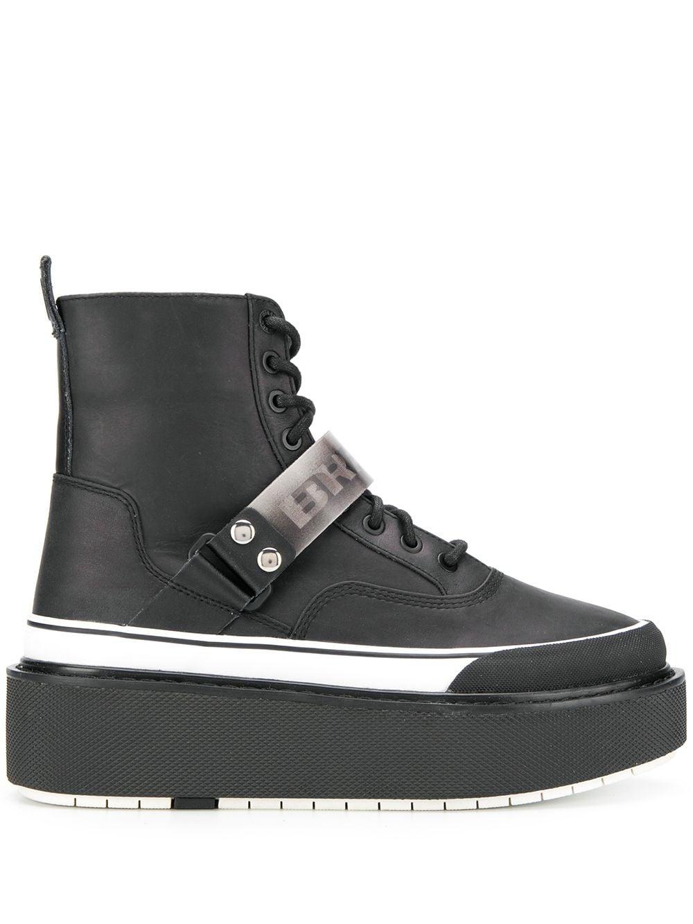 platform sneaker boots