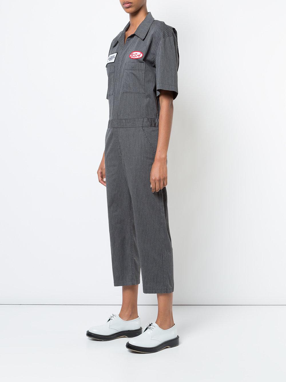 grey mechanic jumpsuit