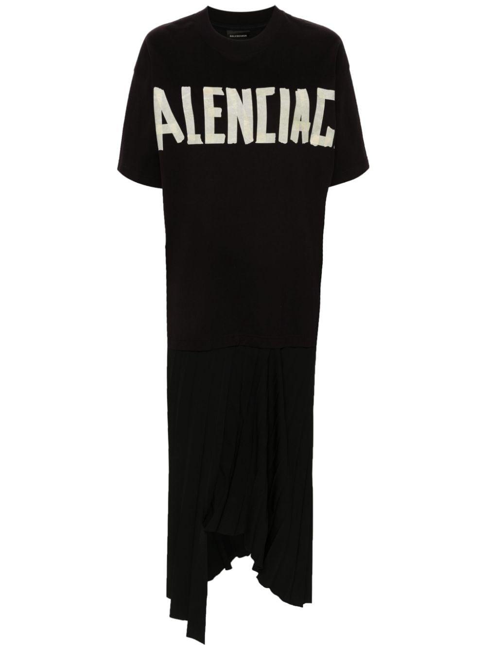 【現品限り一斉値下げ！】 BALENCIAGA TAPE TYPE Tシャツドレス ワンピース