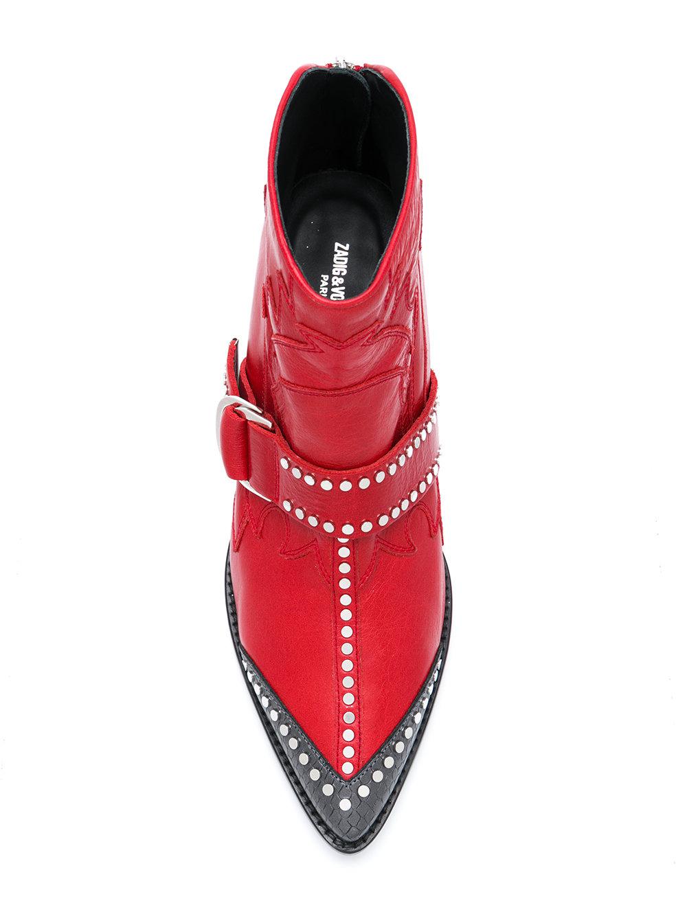 Zadig voltaire store cara boots