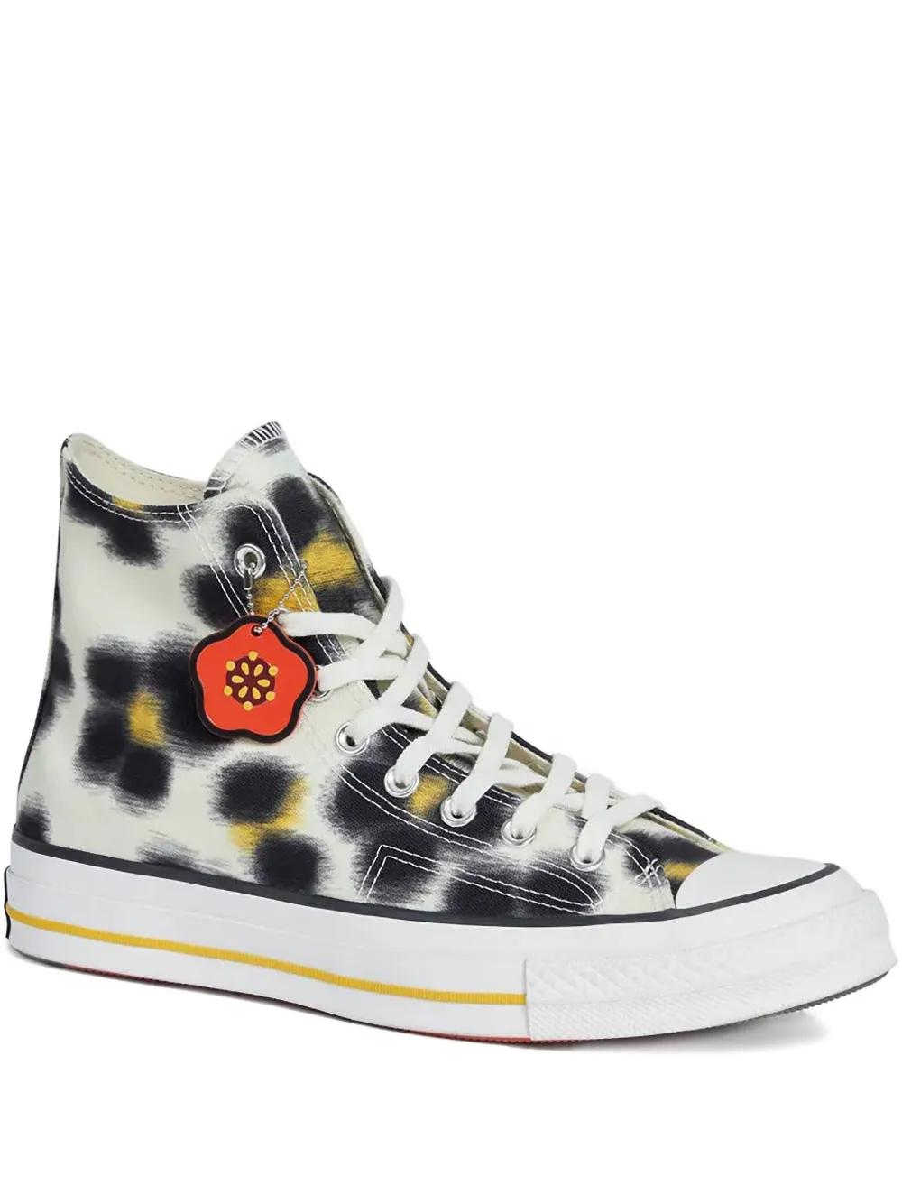 【KENZO】送料/関税込 KENZOSCHOOL HIGH-TOP TRAINERS Kenzo Cream Kenzoschool High Top Trainers – Zoo Fashions