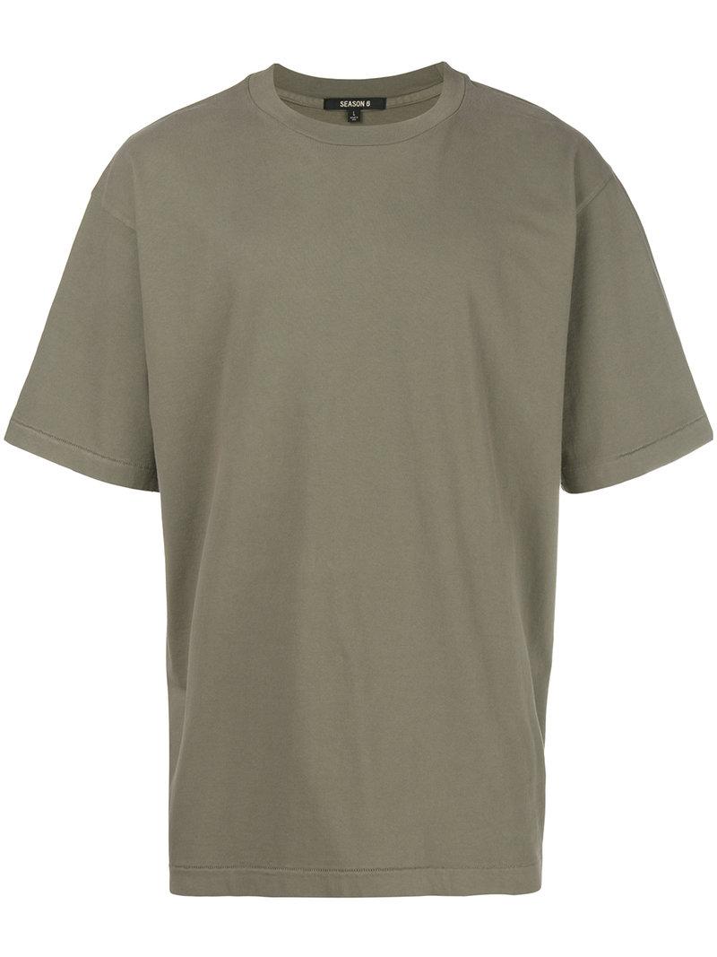 Yeezy Season 6 Classic T-shirt in Green for Men | Lyst