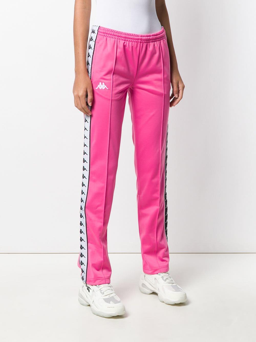 pink kappa jogging suit