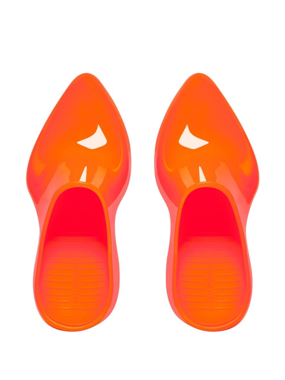 Balenciaga Technoclog Platform Mules in Orange for Men | Lyst UK display picture 1