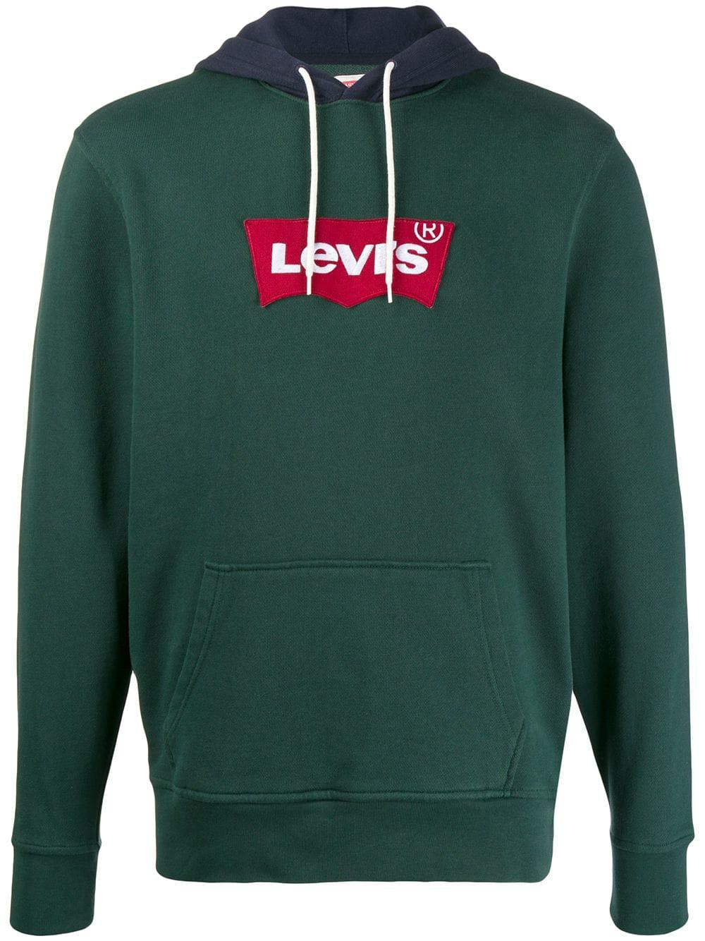 green levis hoodie
