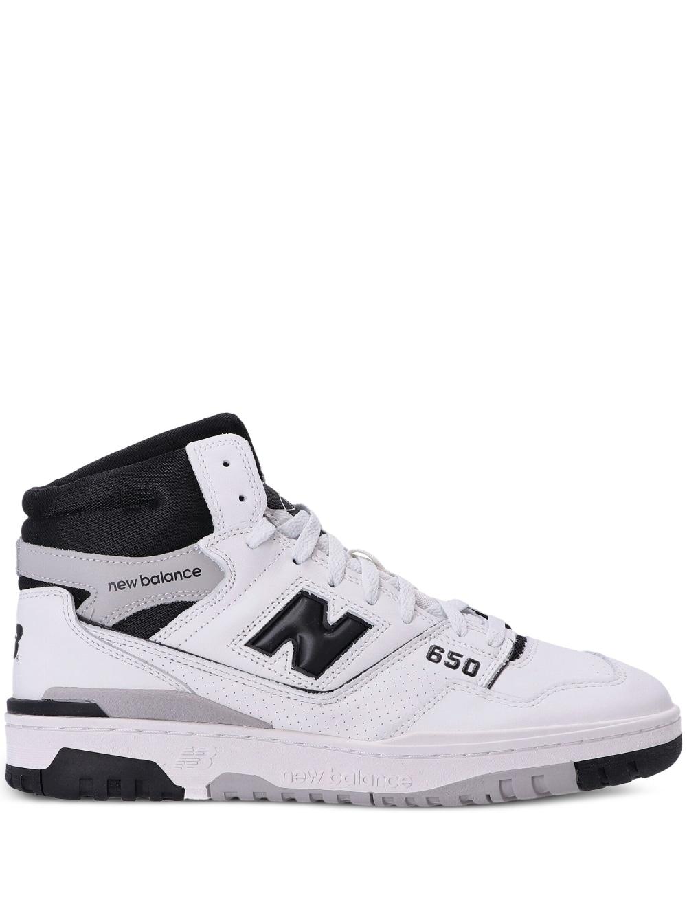 New Balance 650 Hightop Sneakers in White for Men Lyst