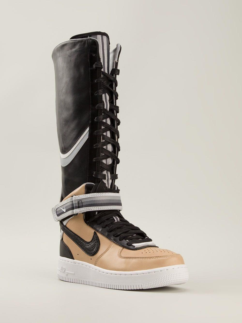 Nike Riccardo Tisci 'beige Pack Air Force 1' Boots in Brown (Black) | Lyst  UK