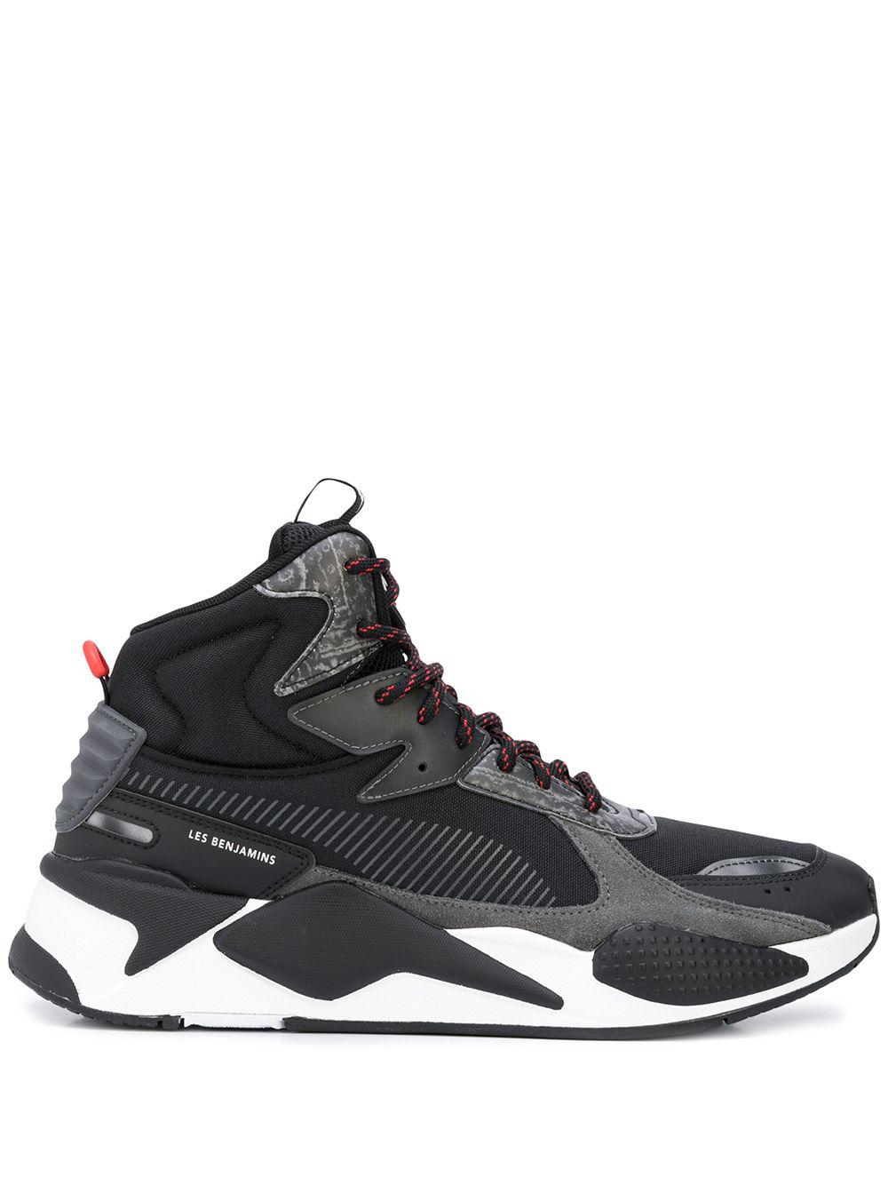 PUMA Rs-x High Top Sneakers in Black for Men | Lyst
