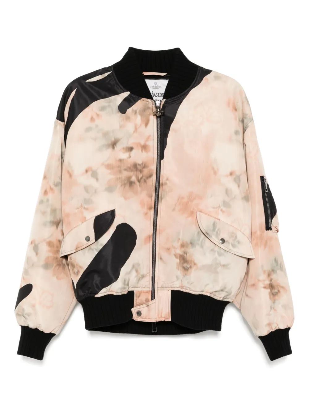 VIVIENNE WESTWOOD★Bernardo ボンバージャケット Green Bernardo Bomber Jacket by Vivienne Westwood on Sale