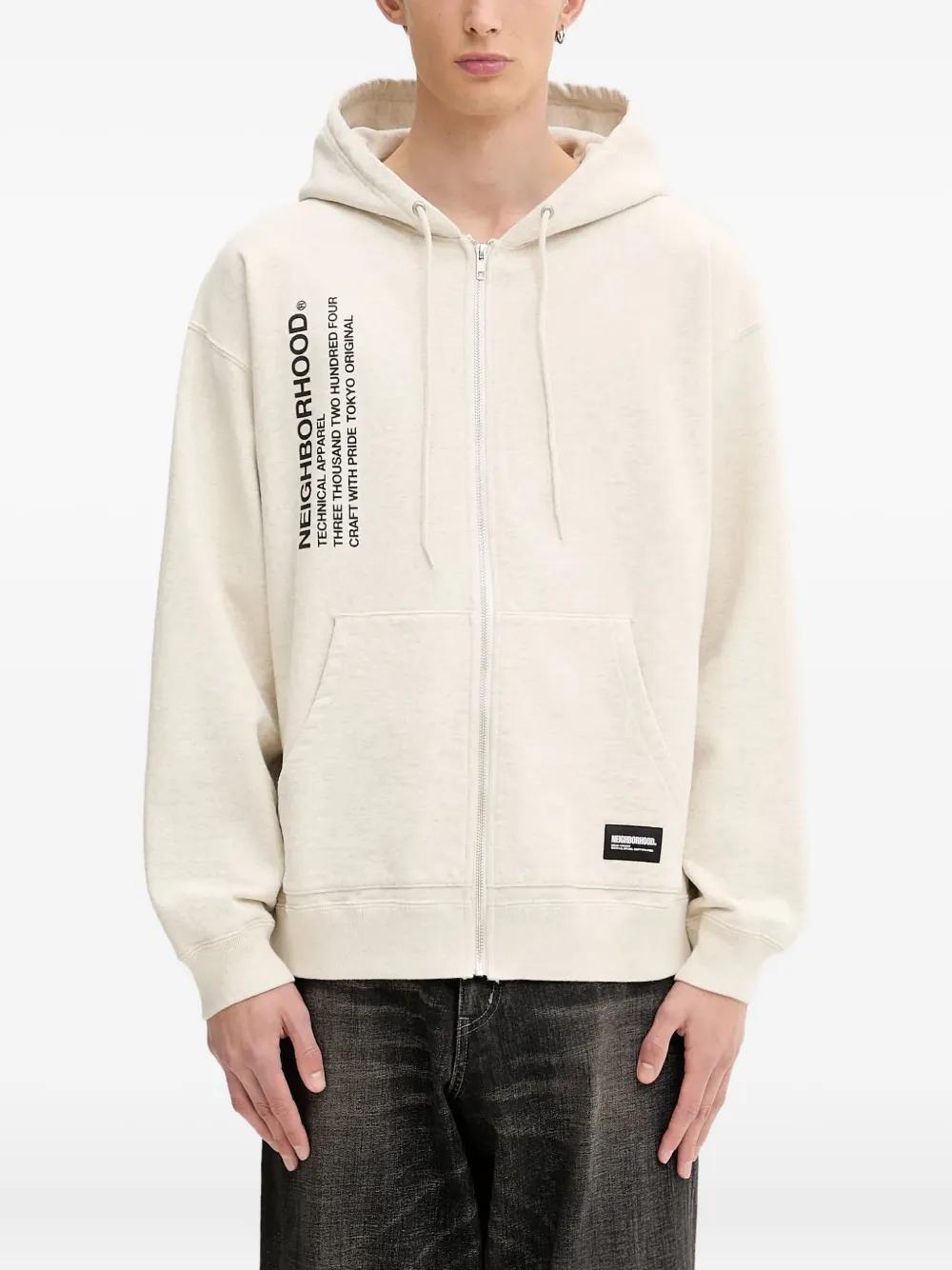 【Neighborhood】SOLID SWEAT ZIP HOODIE LS 251UWNH-CSM05_01.webp?v=1742614336