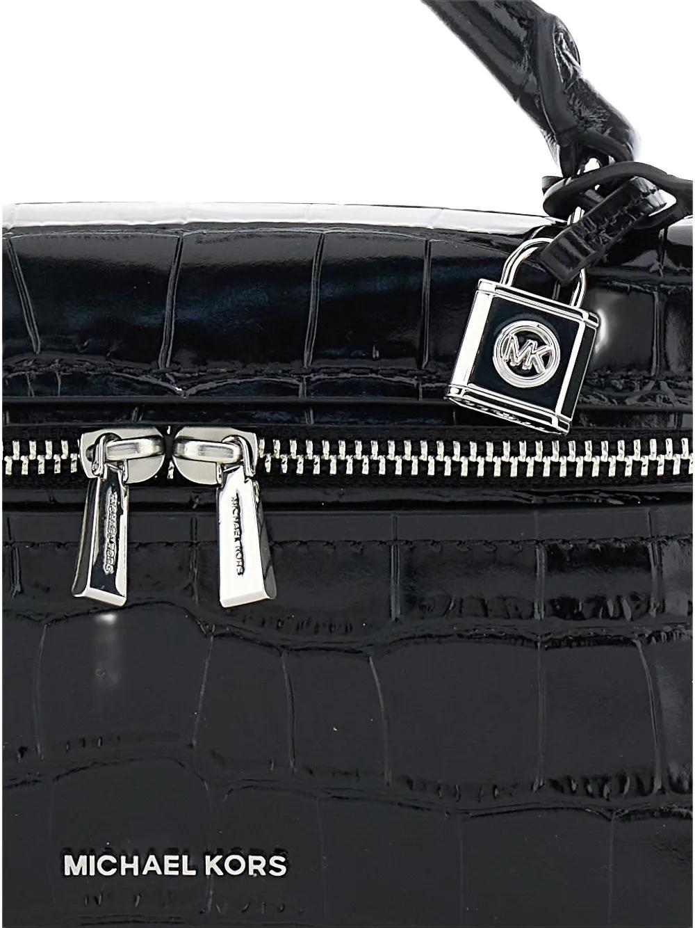 MICHAEL Michael Kors Jana Cross Body Bag in Black | Lyst