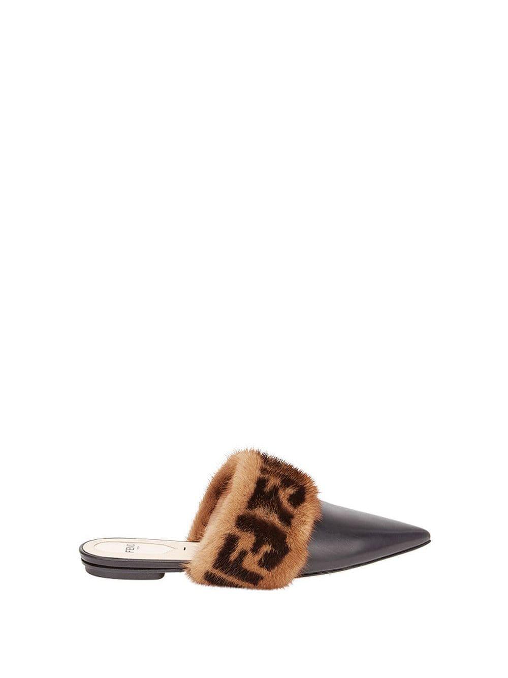 fendi sabot mules