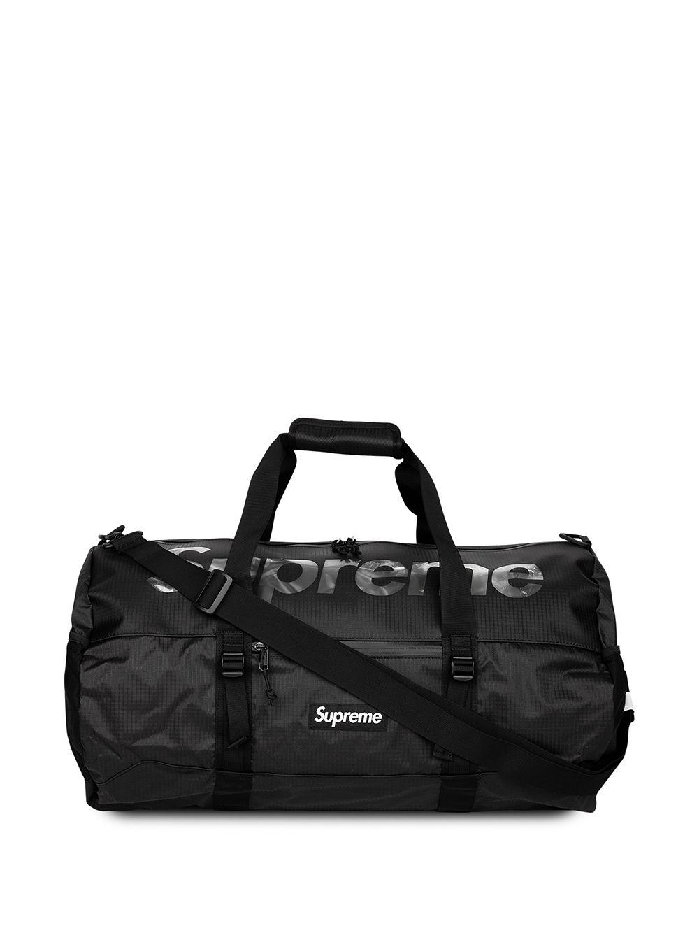 Supreme Black Travel Bags