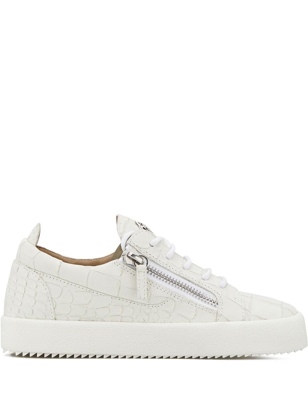 zanotti blanche croco