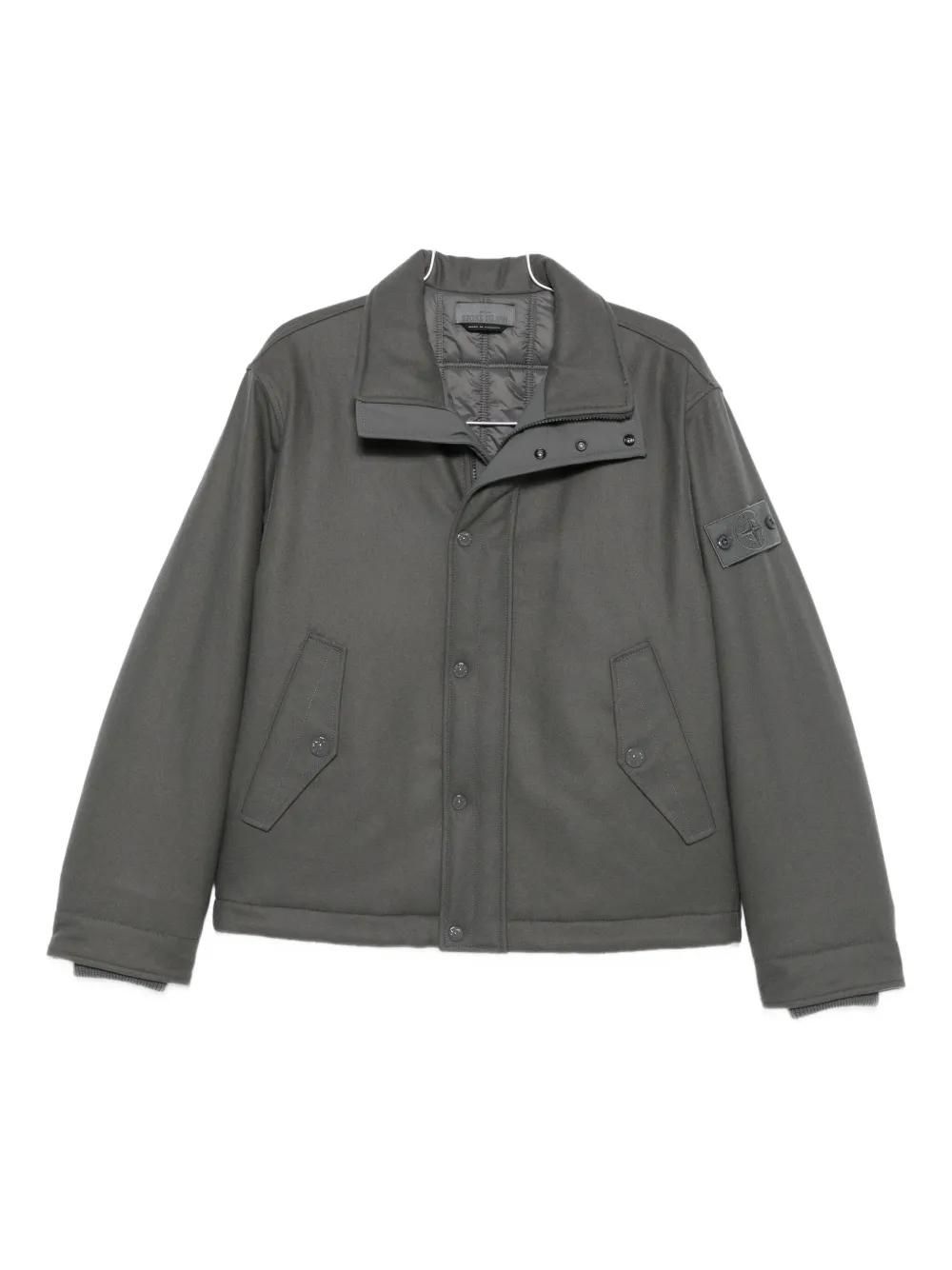 Grey Stone Island Jackets for Men Lyst UK