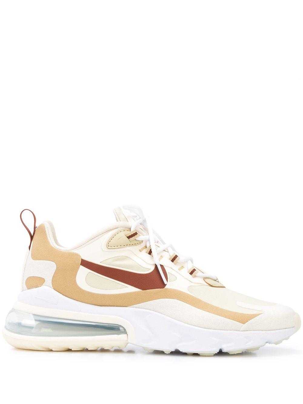 Nike Leather Air Max 270 React Chunky Heel Sneakers | Lyst