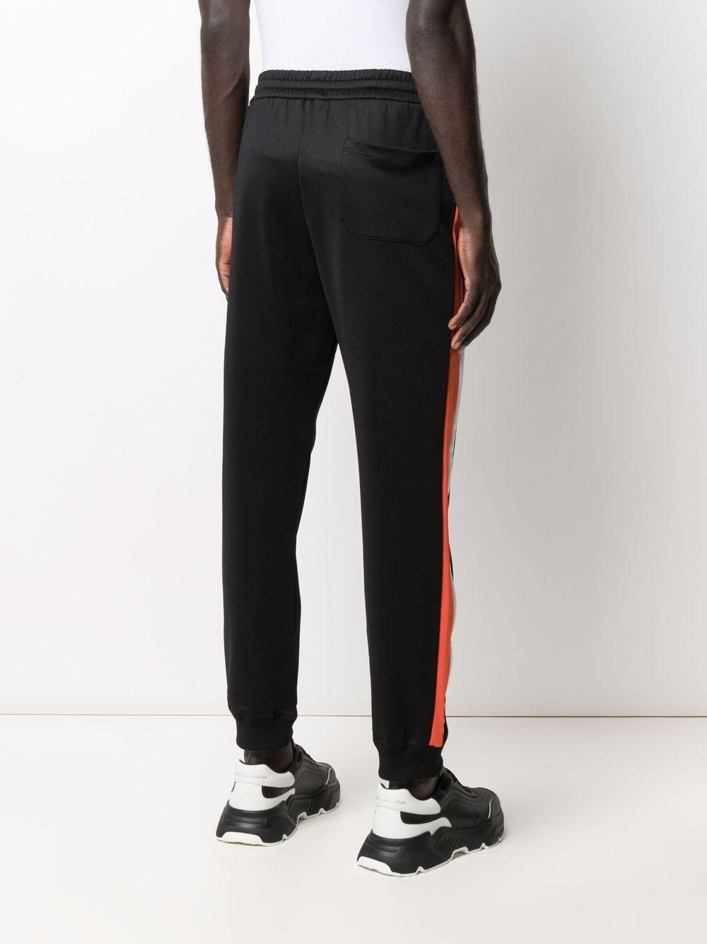 Valentino Vltn Tag Track Pants in Black for Men | Lyst