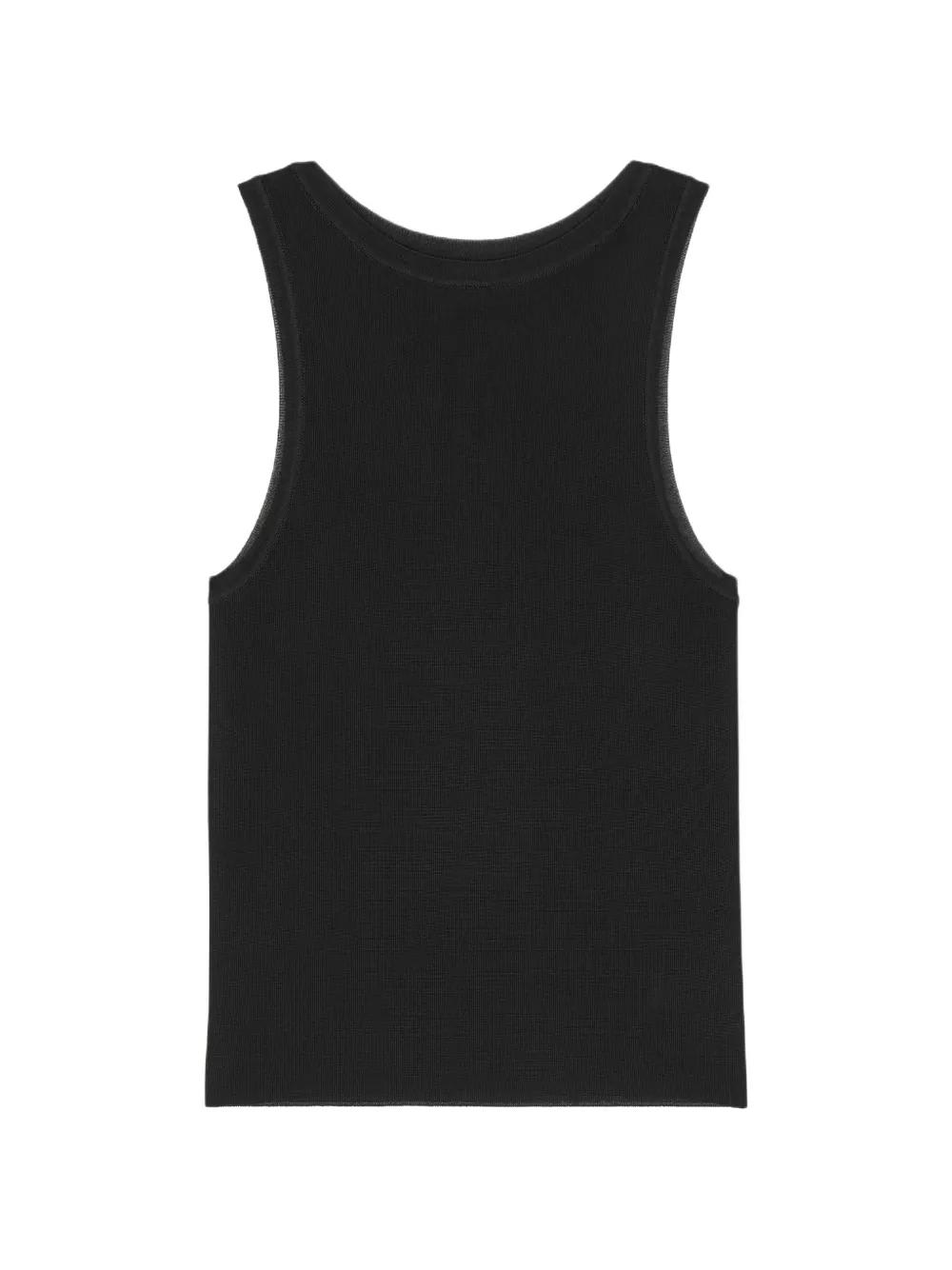 Women's Saint Laurent Sleeveless and tank tops | Lyst
