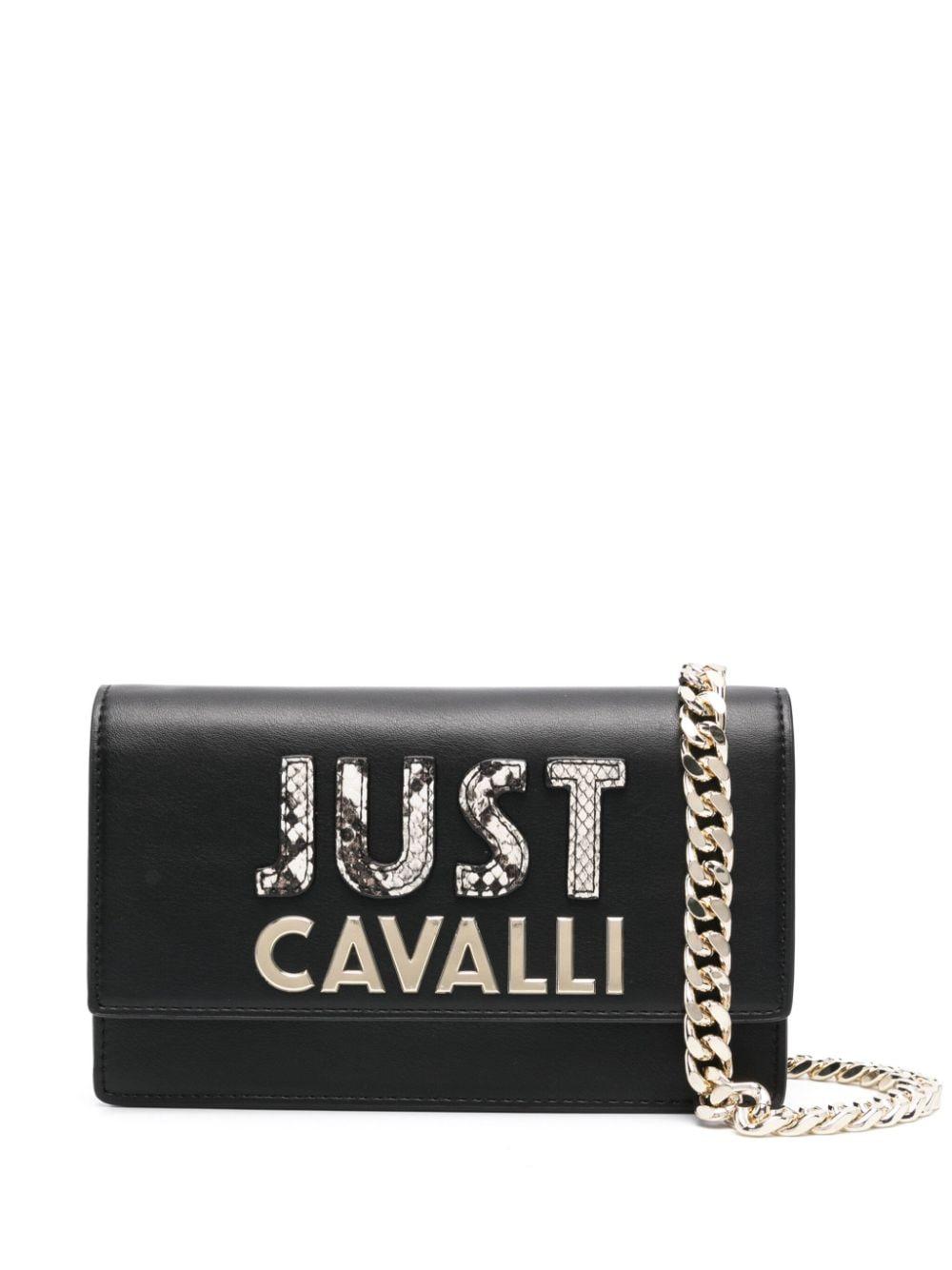 Just Cavalli purchases Large Metallic Leather Envelope Clutch