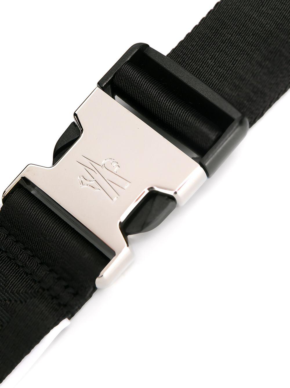 Moncler Logo Clip-buckle Belt in Black for Men | Lyst