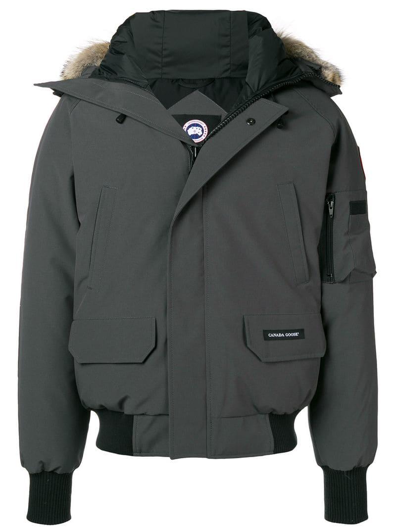 Canada Goose Goose Chilliwack Padded Jacket In Grey Gray